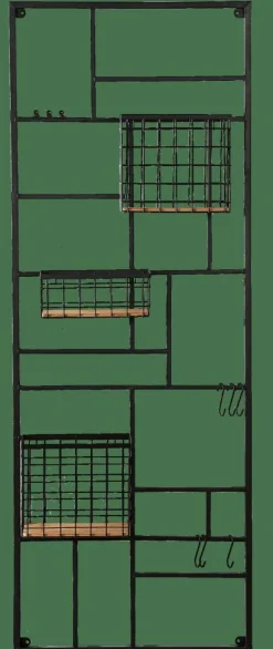 MODULAR Estantería De Pared Negro|CASA Best