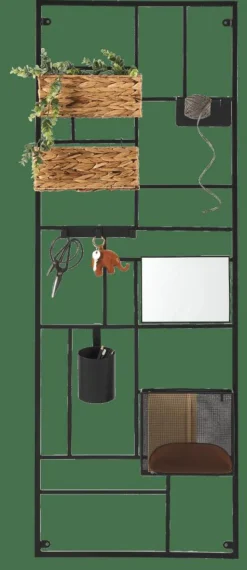 MODULAR Estantería De Pared Negro|CASA Best