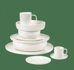 MOON Plato Llano Blanco|CASA New