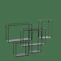 MULTO Estantería Para Colgar Negro|CASA Discount