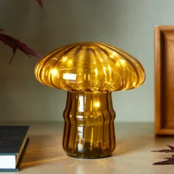 MUSHRO Lámpara Decorativa Amarillo|CASA Outlet