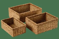 MYKONOS Cesta L Natural|CASA Outlet