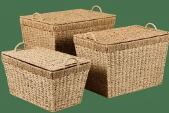 MYKONOS Maleta Para Almacenaje L Natural|CASA Outlet