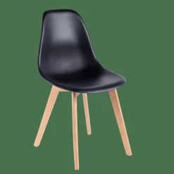 NEW MATS Silla De Comedor Negro|CASA Best