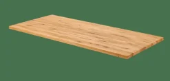 NEW OAK Mesa De Comedor Con Patas En U De Metal|CASA Outlet