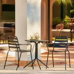 OLAV & LIVA Conjunto Bistro Negro|CASA Online