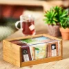 PANDA Caja Para Té 6 Compart. Transparente, Natural|CASA Sale