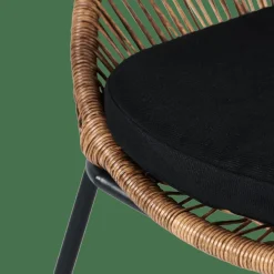 PAPAYO Silla Lounge Con Cojín Natural|CASA Discount