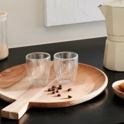 PAUSA Vaso De Doble Pared Juego De 2 12,5 CL Transparente|CASA Best