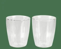 PAUSA Vaso De Doble Pared Juego De 2 25 CL Transparente|CASA Discount