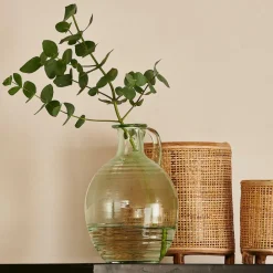 PEONIA Florero Verde Claro|CASA Discount