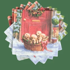 PUPPIES Paquete De 20 Servilletas Multicolor|CASA New