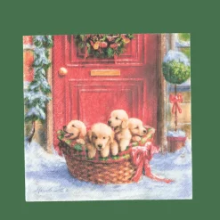PUPPIES Paquete De 20 Servilletas Multicolor|CASA New