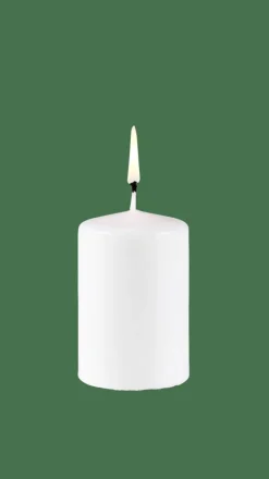 PURE Vela Cilíndrica Blanco|CASA Sale