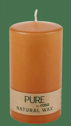 PURE Vela Cilíndrica Caramelo|CASA New