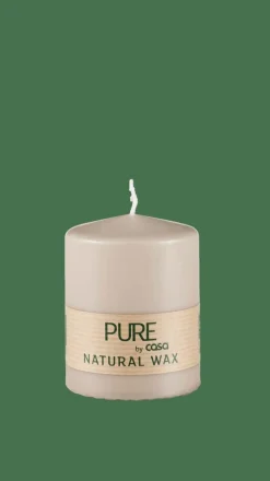 PURE Vela Cilíndrica Gris|CASA Online