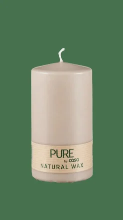 PURE Vela Cilíndrica Gris|CASA Online
