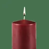 PURE Vela Cilíndrica Rojo Oscuro|CASA Discount