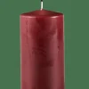 PURE Vela Cilíndrica Rojo Oscuro|CASA New