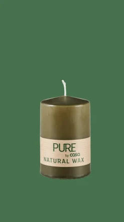 PURE Vela Cilíndrica Verde|CASA Clearance