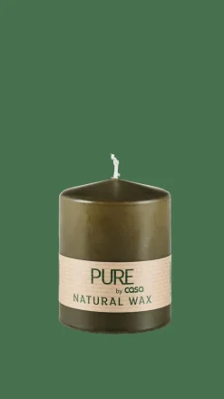 PURE Vela Cilíndrica Verde|CASA Best