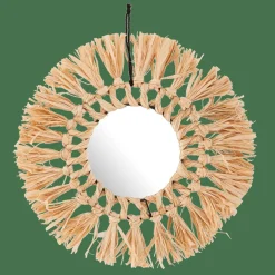 RAFFIA Espejo Natural|CASA New