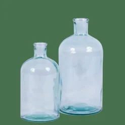 RETRO Florero Botella Transparente|CASA Sale