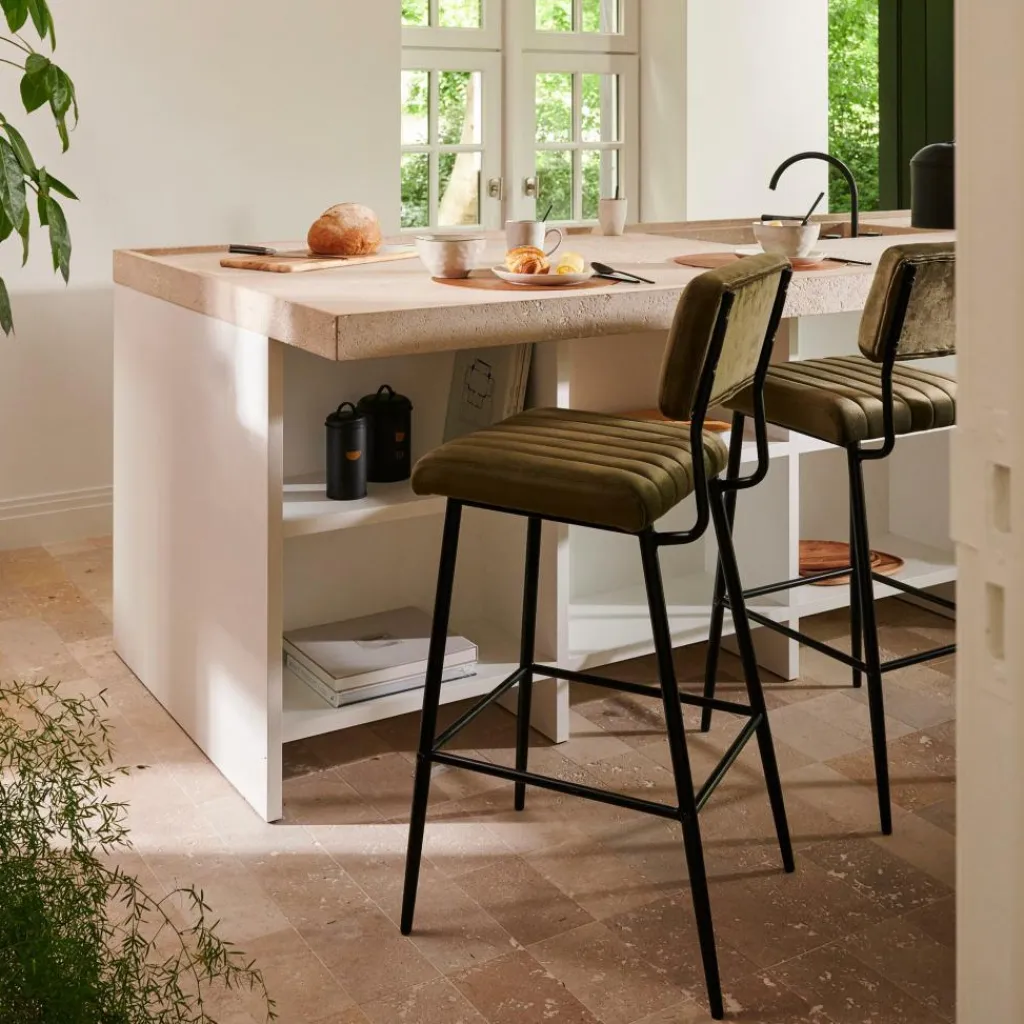 ROXY Silla De Bar Prof. Asiento: 44 Cm|CASA Clearance