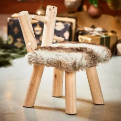 RUDOLF Taburete Natural|CASA Outlet