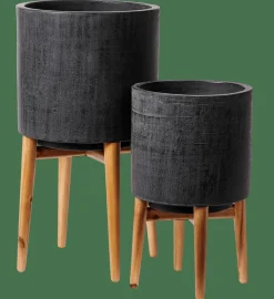 SCURO Macetero Negro|CASA Hot