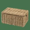 SEAGRASS Caja De Almacenaje M Con Tapa Natural|CASA Clearance