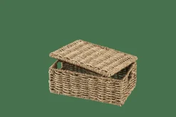 SEAGRASS Cesta Almacenaje S Con Tapa Natural|CASA Best