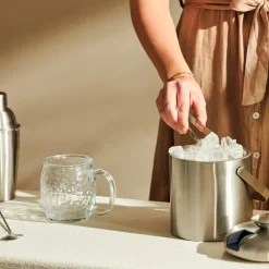 SHAKE & STIR Cubitera Con Pinzas 1,3L Acero Inoxidable|CASA New