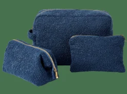 SIERA Bolsa De Maquillaje Azul Oscuro|CASA Online