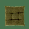 SIERA Cojín De Asiento Verde|CASA Outlet