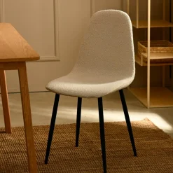 SILKE Silla De Comedor Bouclé|CASA Clearance