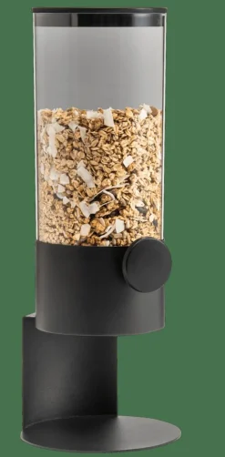SIRIAL Dispensador De Cereales Negro|CASA