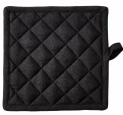 SOFT BLACK Paño De Cocina Negro|CASA