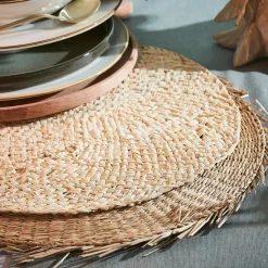 SOLEIL Mantel Individual Natural|CASA Hot