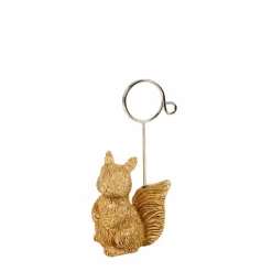 SQUIRREL Decoración Dorado|CASA Clearance