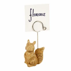 SQUIRREL Decoración Dorado|CASA Clearance