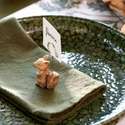 SQUIRREL Decoración Dorado|CASA Clearance