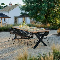 TEAK LUXE Tumbona Natural|CASA