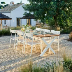 TEAK LUXE Tumbona Natural|CASA