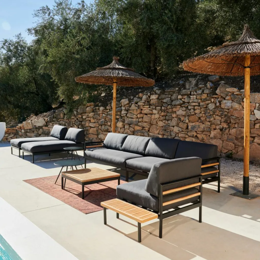 TEAK LUXE Tumbona Natural|CASA