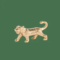 TIGER Tigre Decorativa Dorado|CASA