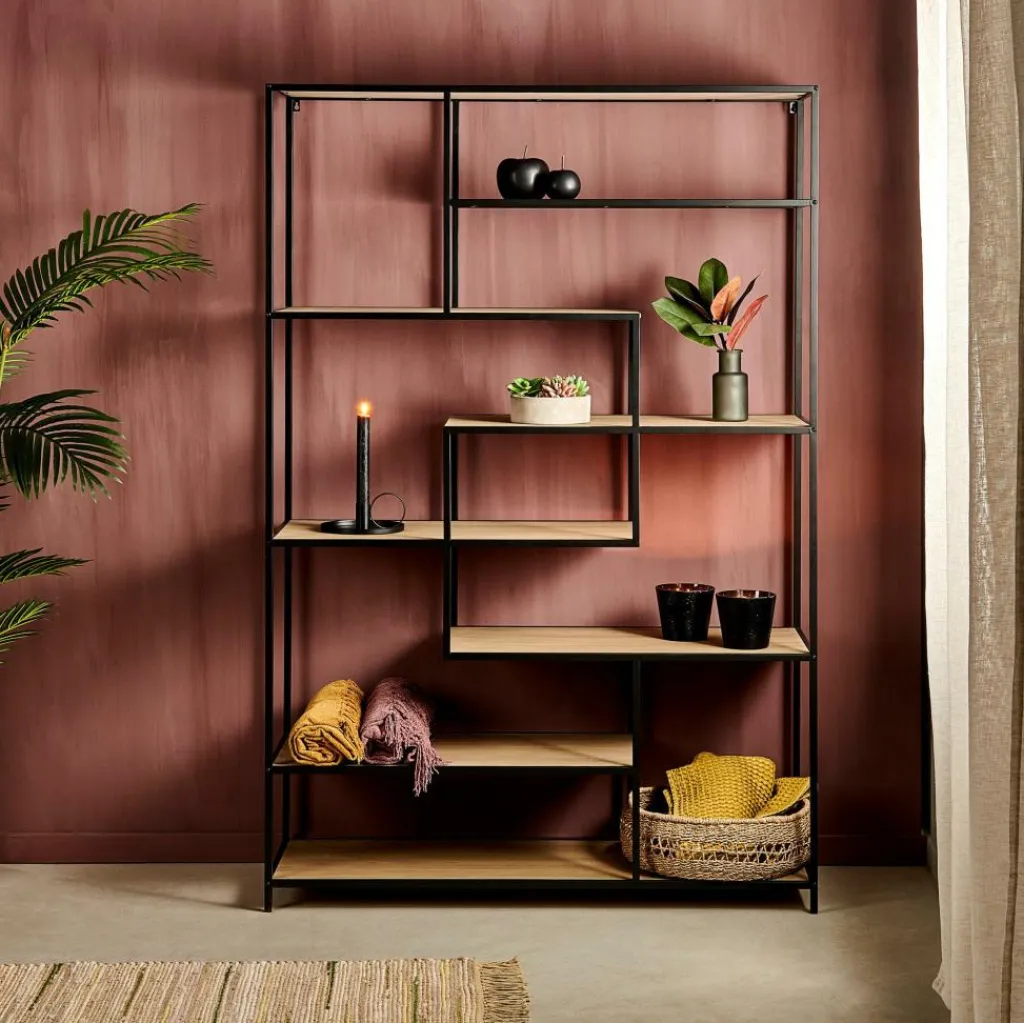 TRAPP Estantería De Pared Negro|CASA Best