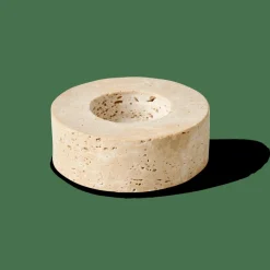 TRAVERTIN Portavelas Natural|CASA Clearance