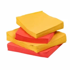 UNI Juego 20 Servilletas Rojo|CASA Outlet