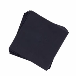 UNI Juego De 20 Servilletas Negro|CASA Outlet